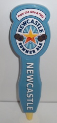 newcastle summer ale tap handle