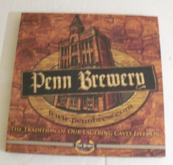 penn brewery beer sign