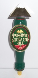 pyramid snow cap ale tap handle