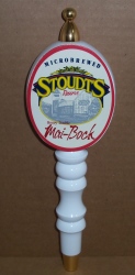 stoudts mai bock tap handle