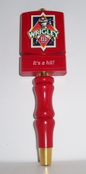 wrigley red ale tap handle