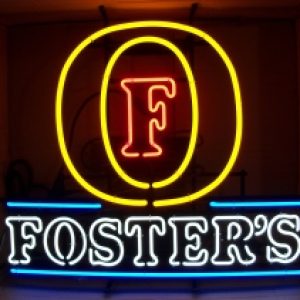 Fosters Lager Neon Sign Tube
