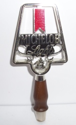 michelob light beer tap handle