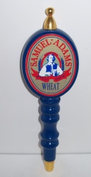 samuel adams wheat brew tap handle