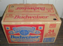 budweiser beer case