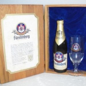 furstenberg beer glass set