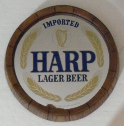Harp Lager Barrel Mirror