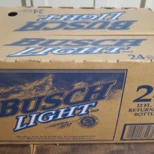 Busch Light Beer Case