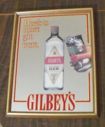 gilbeys gin mirror
