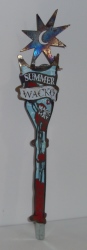 magic hat summer wacko beer tap handle