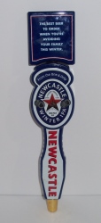 newcastle winter ipa tap handle