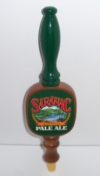 saranac pale ale tap handle