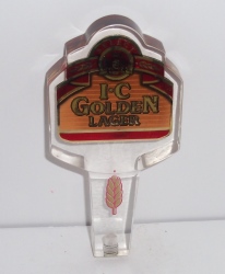 Iron City Golden Lager Tap Handle