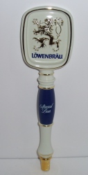 lowenbrau special beer tap handle