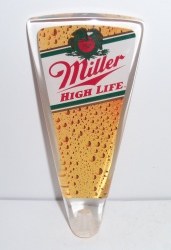 miller high life beer tap handle