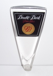 prior double dark beer tap handle