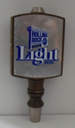 rolling rock light beer tap handle