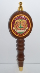 stoudts honey double mai bock tap handle