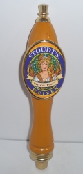 stoudts weizen tap handle