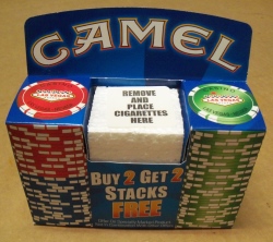 Camel Cigarettes Poker Chips