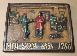 Molson Beer Sign