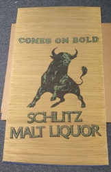 Schlitz Malt Liquor Sign