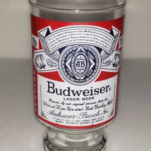 Budweiser Beer Glass