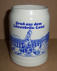 Lowenbrau Munchen Beer Stein