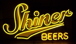 Shiner Beers Neon Sign