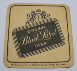 Black Label Beer Coaster black label beer coaster Black Label Beer Coaster blacklabelrear