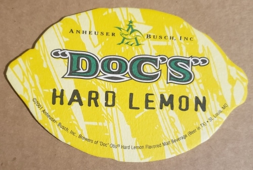 Docs Hard Lemon Coaster