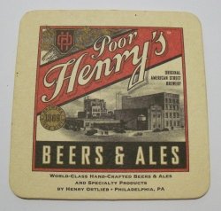 Poor Henrys Beer Coaster