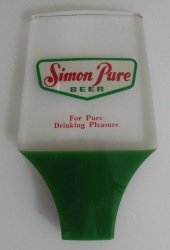 Simon Pure Beer Tap Handle
