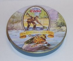 1993 Coors Beer Holiday Coasters