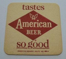 American Beer Coaster