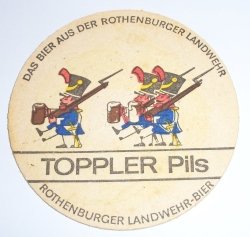 Toppler Pils Coaster