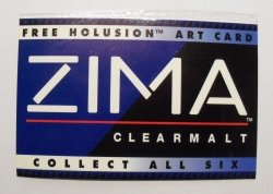 Zima Clearmalt Holusion Art Cards zima clearmalt holusion art cards Zima Clearmalt Holusion Art Cards zimaholusionartcardfront