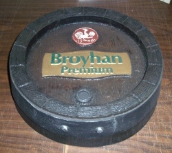 Broyhan Premium Beer Barrel Sign