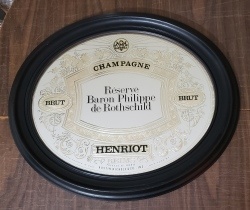 Henriot Champagne Mirror