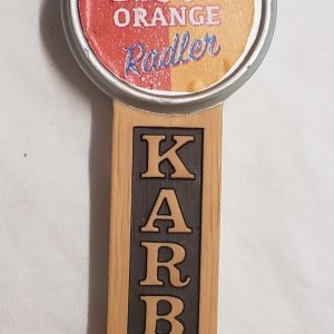 Karbach Blood Orange Radler Beer Tap Handle