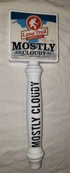 Long Trail Mostly Cloudy Tap Handle