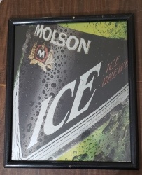 Molson Ice Beer Sign