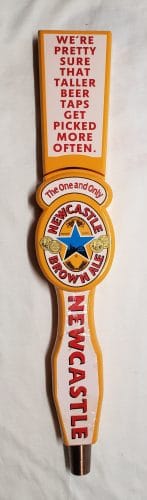 Newcastle Brown Ale Tap Handle