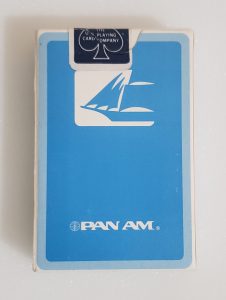 Pan Am Airlines Playing Cards pan am airlines playing cards Pan Am Airlines Playing Cards panamplayingcardsbluebox 226x300