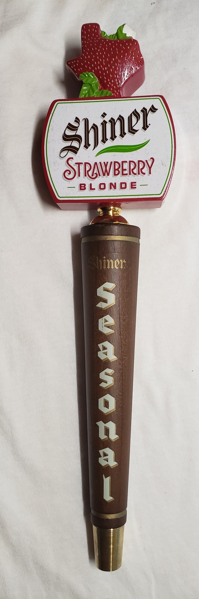 Shiner Strawberry Blonde Tap Handle