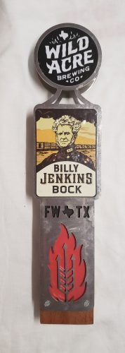 Wild Acre Billy Jenkins Bock Tap Handle