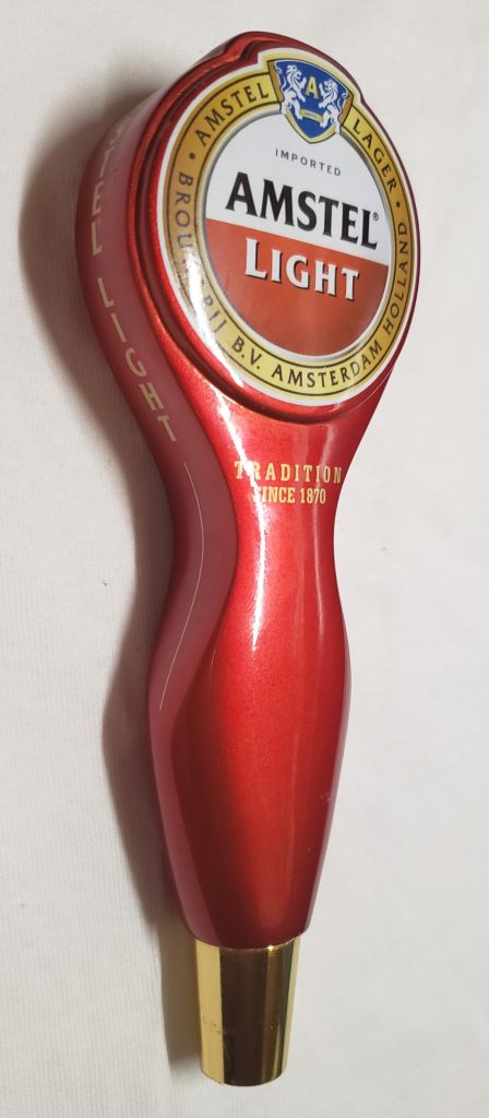 Amstel Light Beer Tap Handle