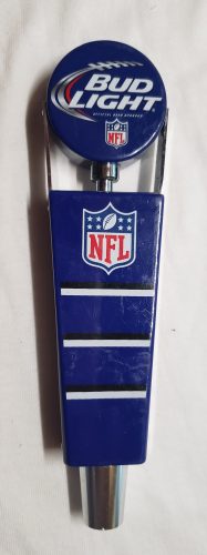 Bud Light Beer NFL Tap Handle