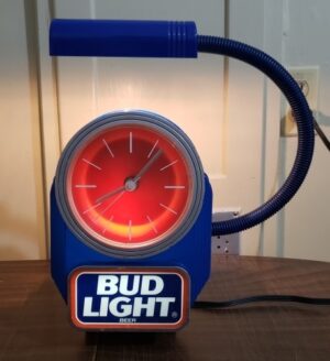 Bud Light Beer Register Clock