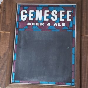 Genesee Beer Ale Chalkboard